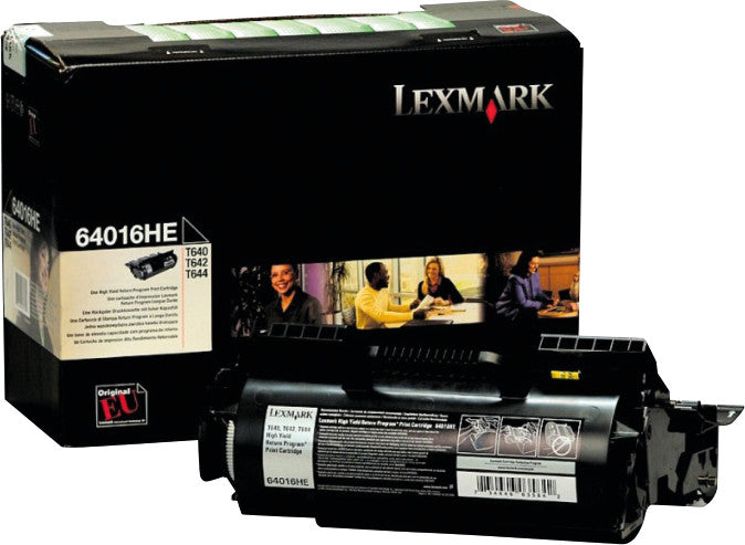 Lexmark Toner – schwarz, 21000 Seiten