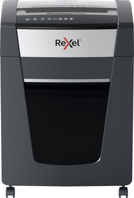 Rexel Momentum P515+ – Aktenvernichter, DIN P-5, Mikroschnitt 2 × 15 mm, 15 Blatt, 30 l, A4