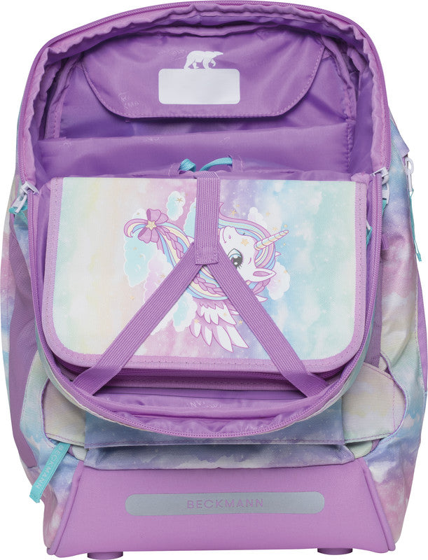 Beckmann Schulrucksack Active Air Flx – Unicorn – Recycelte Materialien