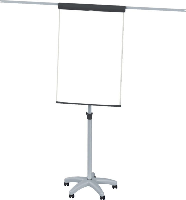 MAUL Flipchart – 66 × 97 cm, weiss, Metall