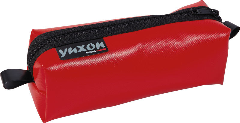 Yuxon Maxi Etui, leer – rot – Lastwagenblache – 20 × 7,5 × 6,5 cm