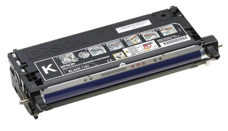 Epson Toner 1161 – Schwarz, 8000 Seiten – für Farb-Laserdrucker/Multifunktionsgeräte