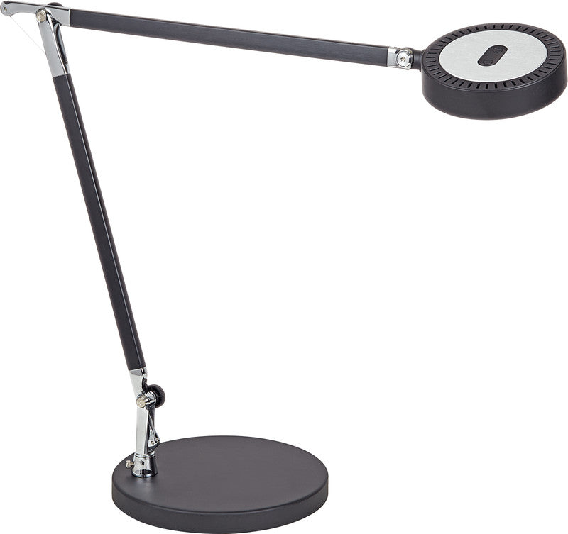 MAUL LED-Tischleuchte Grace – Touchfeld, dreh- und neigbar, dimmbar – 3000–6500 K – 300 lm 6 W – Schwarz