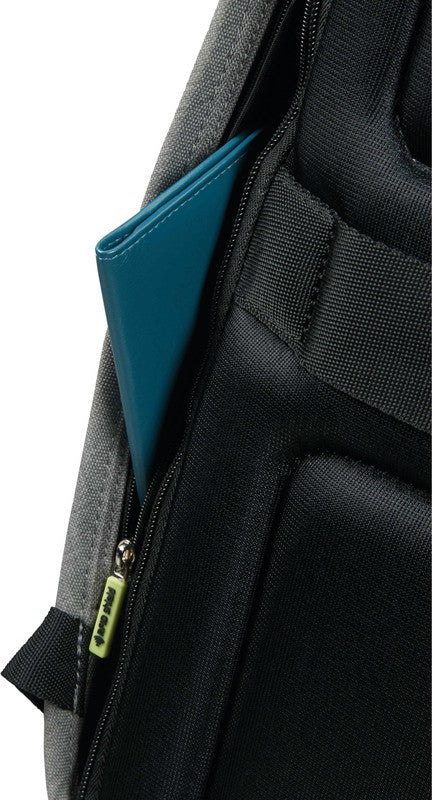 Samsonite Securipak – Notebook-Rucksack – für 15,6"-Notebook, 17 l, Kunststoff, Grau