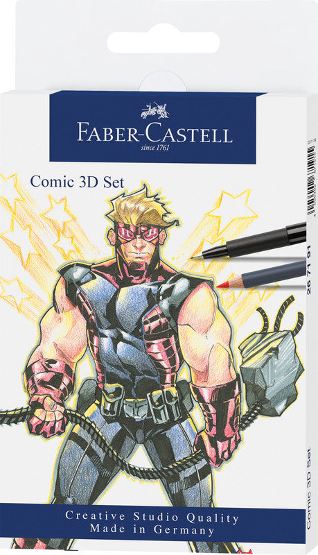 Faber-Castell Tuschestift-Set Comic Illustration Pitt Artist Pen