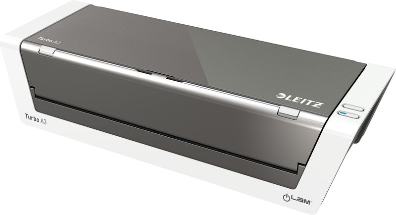 Leitz iLAM Touch 2 Turbo Laminiergerät A3 – Heisslaminator, bis 250 µm, 6 Rollen, 1'500 mm/min, anthrazit