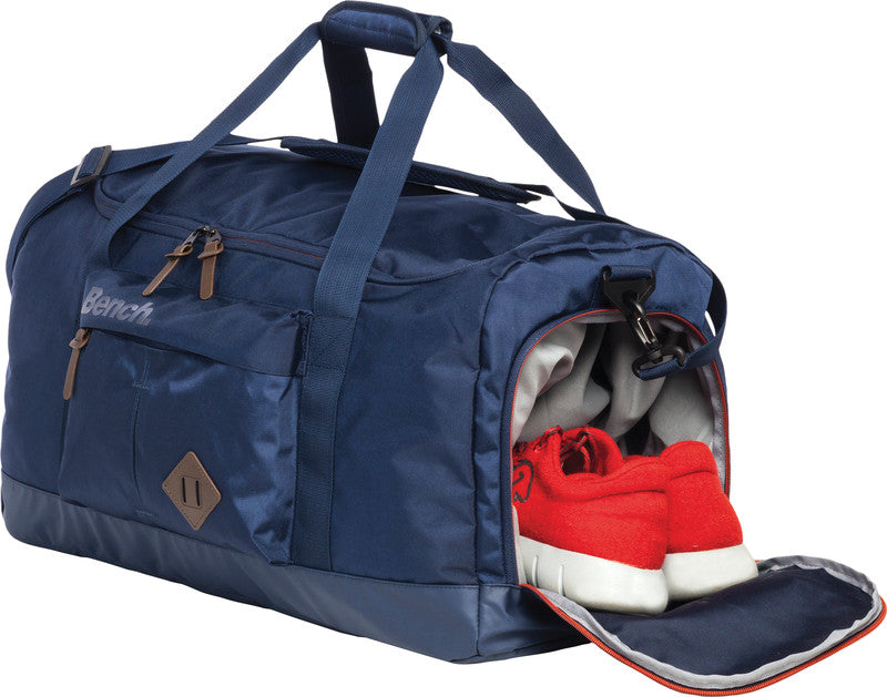 Bench Sporttasche Terra – 45 l, dunkelblau, mit Schultergurt, wasserabweisend, 60 × 31 × 28 cm