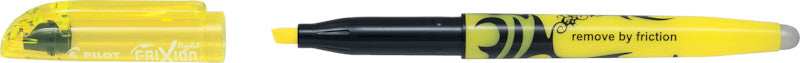 Pilot FriXion Light Textmarker Gelb – Keilspitze, 3,3 mm, radierbar