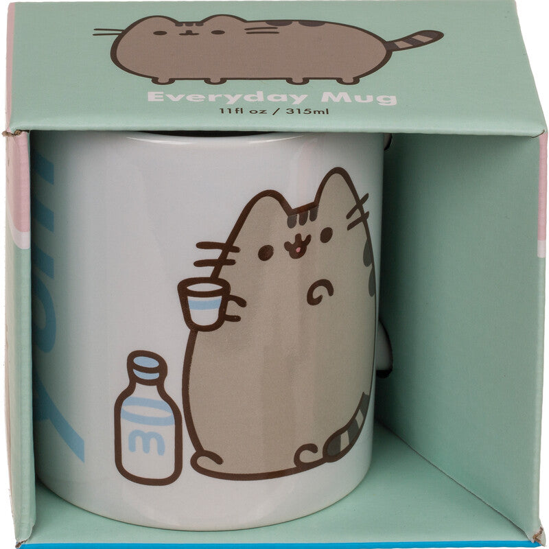 Out oft the blue Out of the Blue Pusheen Tasse – 315 ml, Steingut, Mehrfarbig, spülmaschinenfest, mikrowellengeeignet