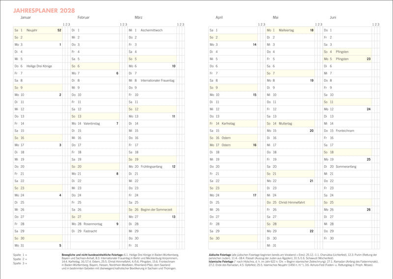 Heye Lady Agenda – 1 Woche/1 Seite, gebunden, A5, 2027, mehrsprachig, Blumen, FSC