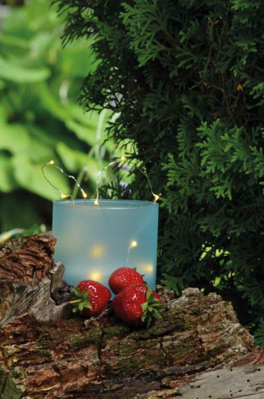Balthasar LED-Lichterkette – Warmweiss, 15 LEDs, 0,8 m, 80 h