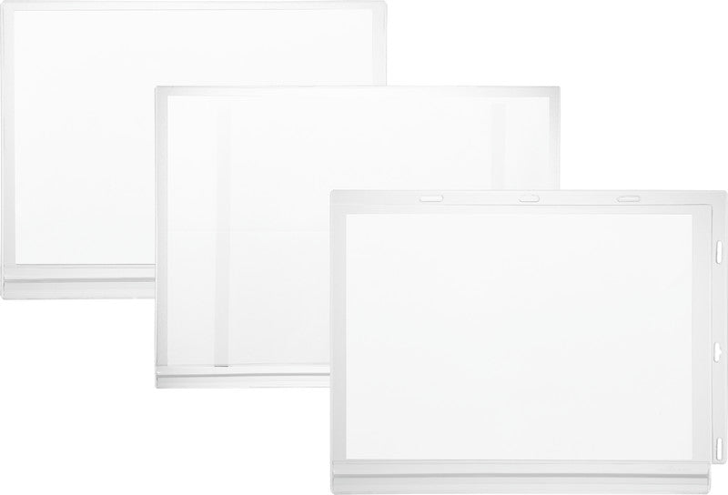 Durable Plakattasche – 210 × 297 mm, transparent, wiederverwendbar, 5er-Pack