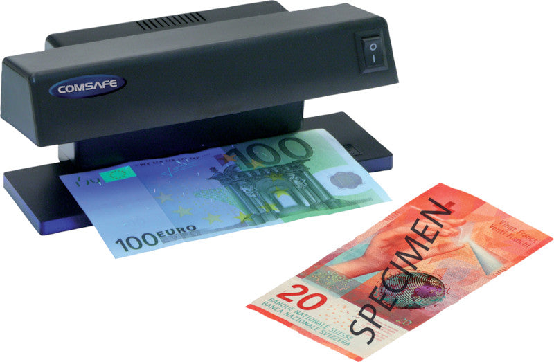 Comsafe Banknotentester, Kunststoff, Schwarz