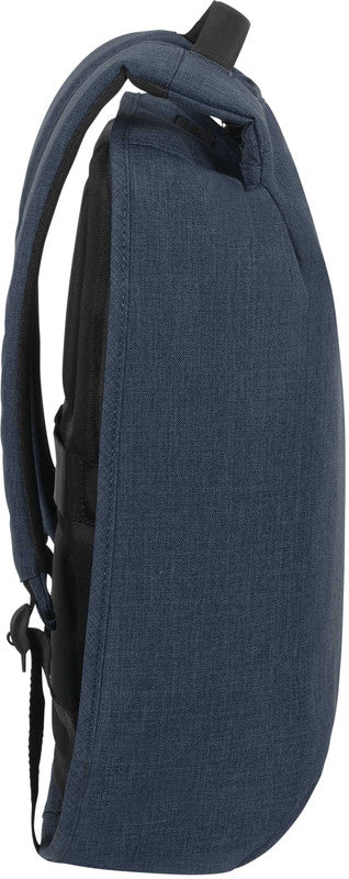 Samsonite Securipak – Notebook-Rucksack – für 15,6"-Notebook, 17 l, Kunststoff, Blau, RFID-Schutz
