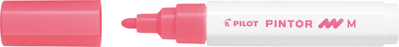 Pilot Pigment-Marker Pintor – Rundspitze 1,5-2,2 mm – Sortiert – 6er-Set – Deckend