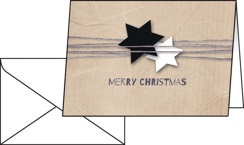 Sigel Weihnachtsgrusskarte – A6 (105 × 148 mm) – mit Umschlägen, für Inkjet/Laser/Kopierer, Edelkarton