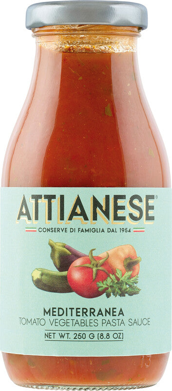 Attianese Tomatensugo Mediterranea – 250 g