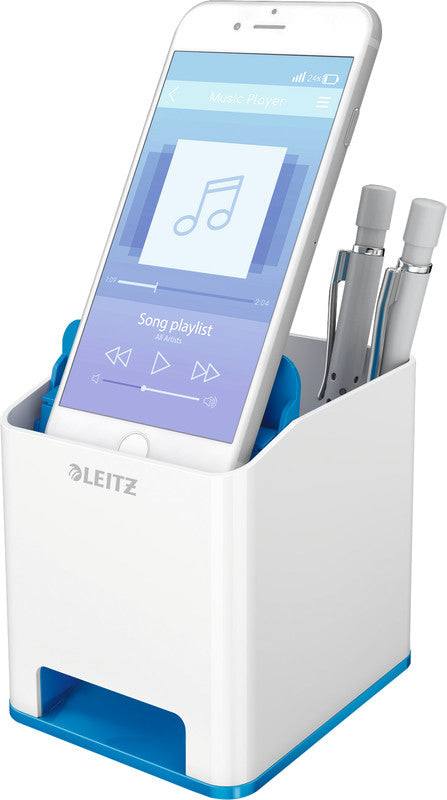 Leitz Stiftschlaufe – Polystyrol, Blau, Weiss