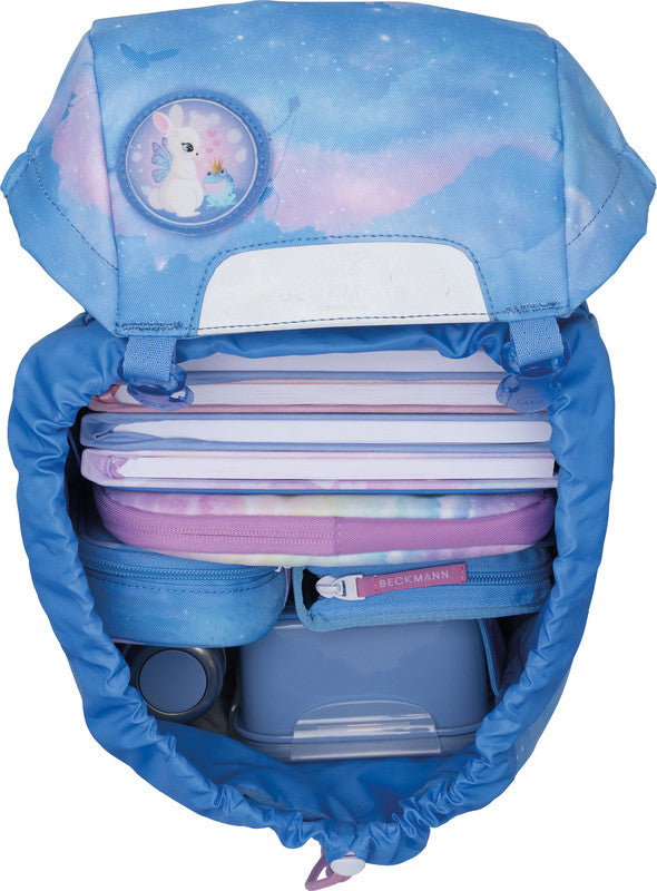 Beckmann Classic Schulrucksack – Fairytale – 22 l – 24,0×37,0×25,0 cm – 100% rPET