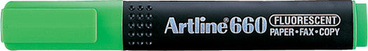 Artline 660 Textmarker Grün – Keilspitze, 1–4 mm
