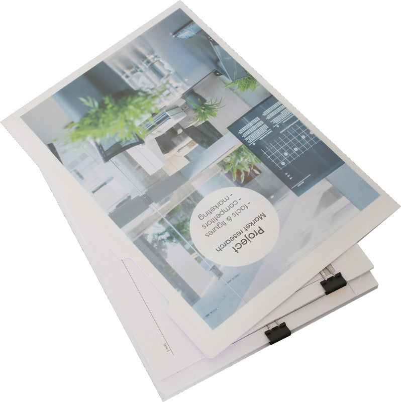 Q-CONNECT Büroklammern – Foldback-Clips – 32 × 13,8 mm – Metall – Schwarz – 10 Stück