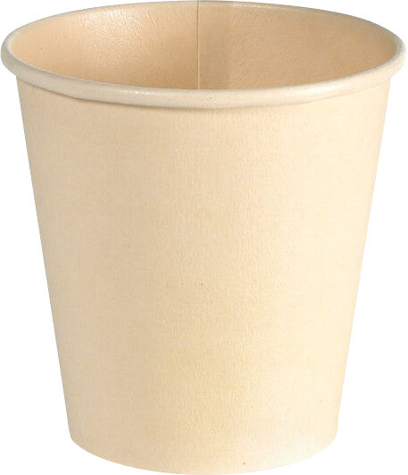Duni Trinkbecher Bagasse (PLA-beschichtet) – 1,8 dl, beige, 50 Stück