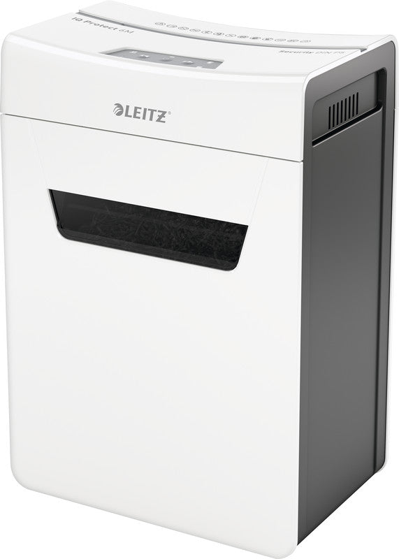 Leitz IQ 6M Protect Premium – Aktenvernichter, DIN P-5, Partikelschnitt 2 × 15 mm, 6 Blatt, 18 l, A4