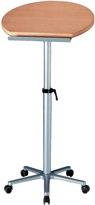 MAUL Stehtisch – 60 × 52 × 75–120 cm – Buche – Höhenverstellbar