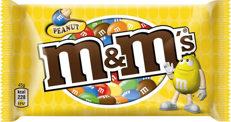 M&M's Pralinés – Erdnuss, Milch, 45 g