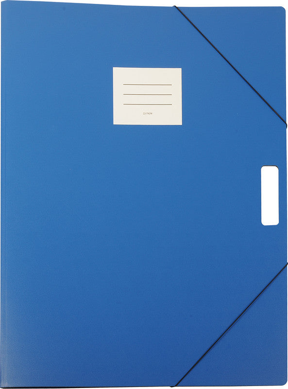 Natura line Zeichenmappe – Blau – 450 × 630 mm – für A2