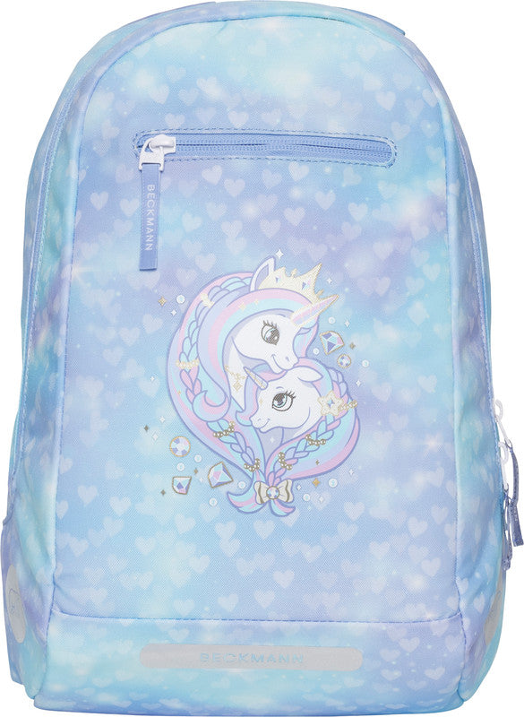 Beckmann Classic – Sportrucksack – 12 l, mehrfarbig, Unicorn Princess Ice Blue