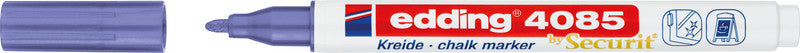 Edding Kreidemarker 4085 – Rund, 1–2 mm – Violett Metallic