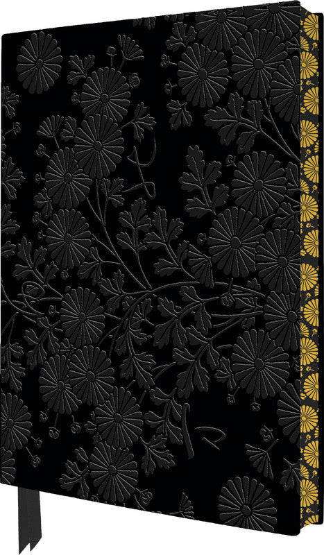 Flame Tree – Notizbuch, A5, liniert, gebunden, Softcover, 176 Seiten, 80 g/m² – schwarz