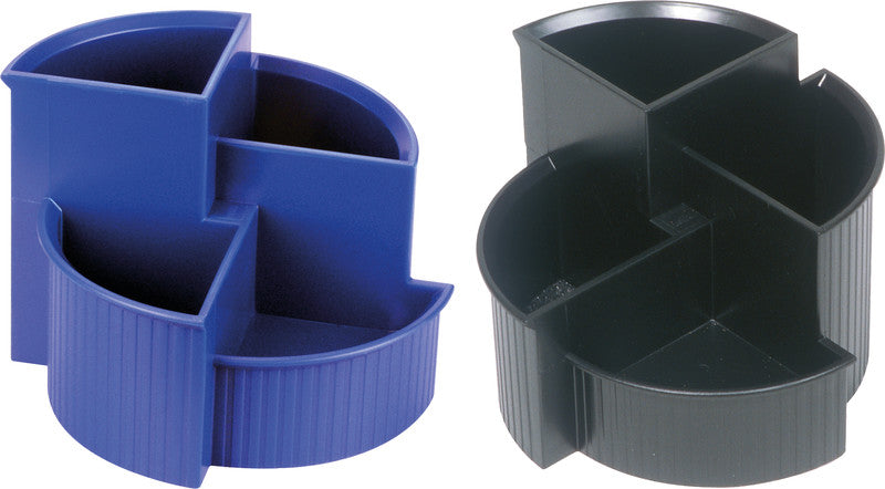 Helit Multiköcher – Kunststoff, Blau, 140 × 100 mm