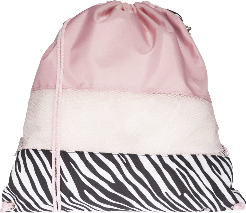 Funki Sportbeutel – 12 l, Zebramuster, wasserabweisend, 36 × 42 cm