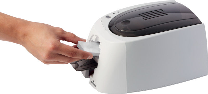 Durable Druckkarten 85,6 × 53,98 mm, Weiss, Kunststoff – für DURABLE Duracard ID 300 – 100 Karten