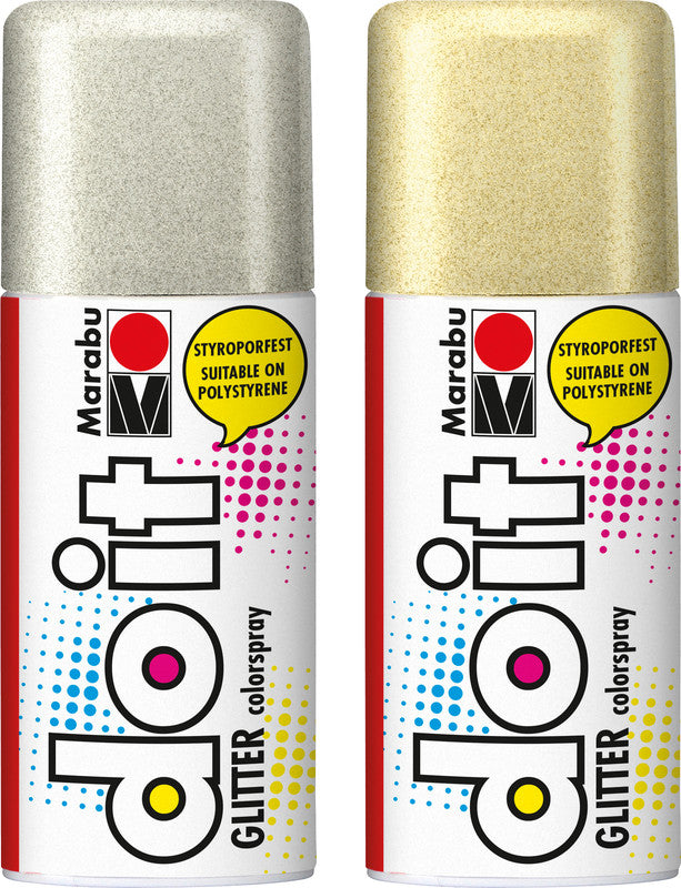 Marabu do it – Farbspray – gold glitter, 150 ml