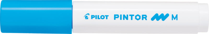 Pilot Pigment-Marker Pintor – Rundspitze 1,5-2,2 mm – Hellblau – Lichtbeständig
