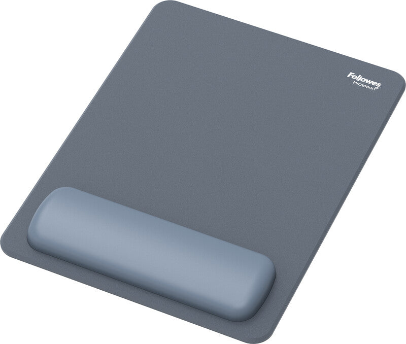 Fellowes Mausmatte mit Handgelenkauflage – Breyta XL – HEX-Cushion, antimikrobiell – 280×210×17,5 mm