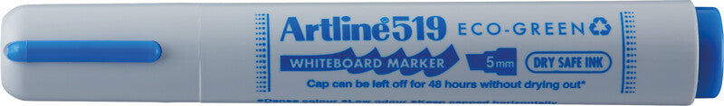 Artline Whiteboard-Marker Eco-Green EK519 – Rundspitze 2-5 mm – Blau – Trocken abwischbar