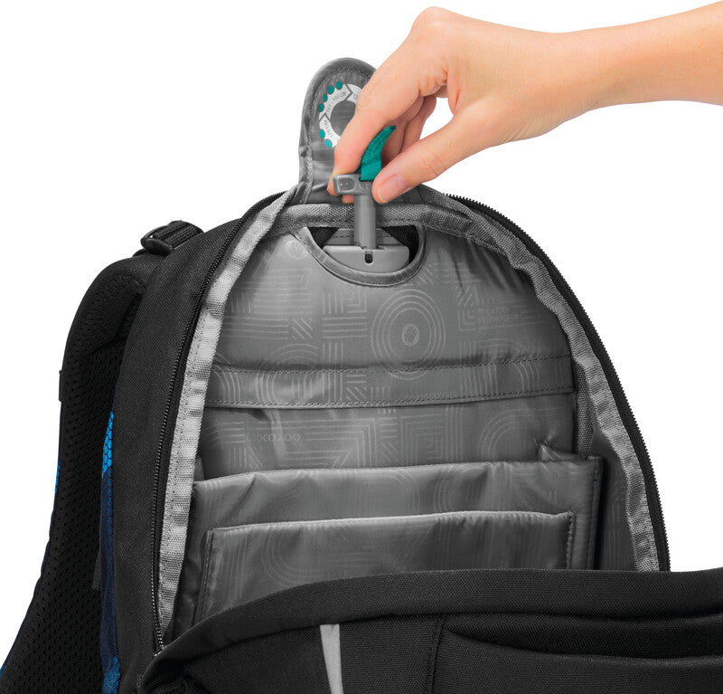 Coocazoo Rucksack Byte – Electric Ice – 30,0×46,0×22,0 cm – aus 100% rPET