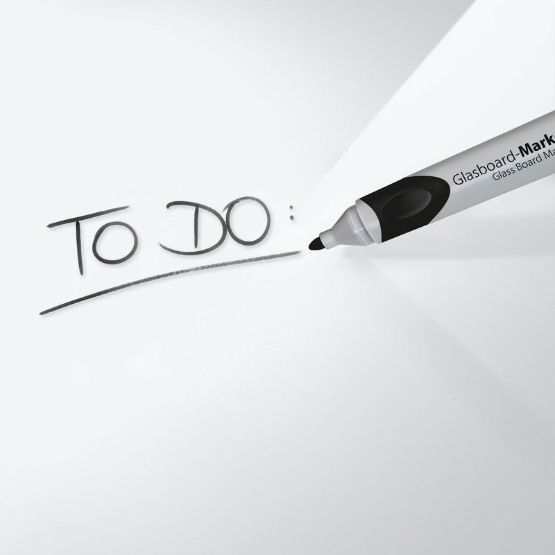 Sigel Whiteboard – 12 × 78 cm, Glas, magnetisch, Wandmontage
