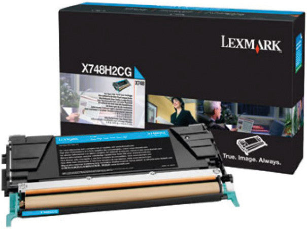 Lexmark Toner – cyan, 10000 Seiten