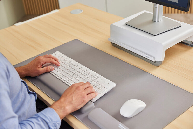 Fellowes Schreibtischset – Grau
