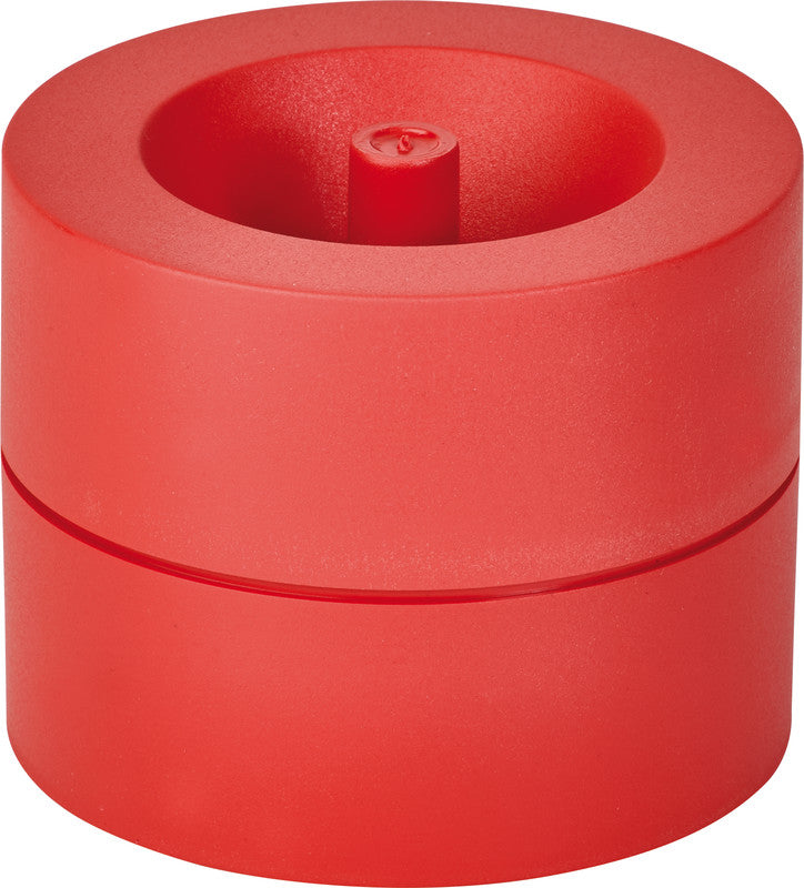 MAUL Klammerspender – Kunststoff, Rot, 73 × 60 mm