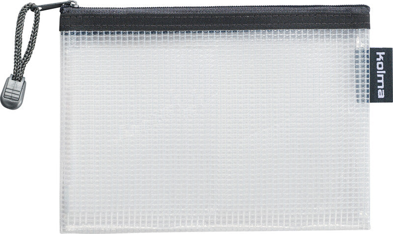 Kolma Reissverschlusstasche – 175 × 125 mm, Kunststoff, Anthrazit – 1 Stück