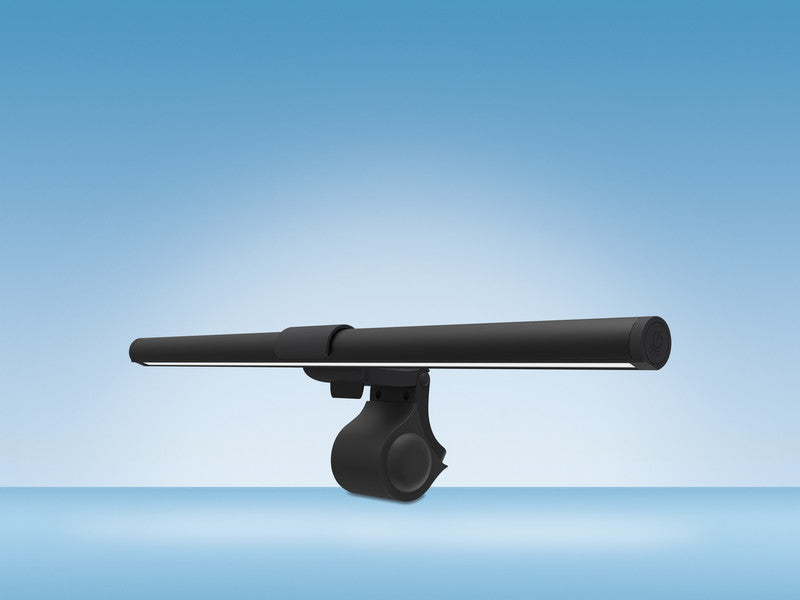 Hansa Flash Bildschirmleuchte – 3100–6400 K, für 50–320 mm, 41 cm, schwarz