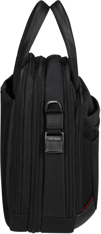 Samsonite Pro-DLX 6 Notebook-Tasche – 16/23 l, wasserabweisend, RFID-Fach, Nylon, schwarz