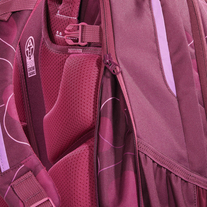 Coocazoo Rucksack Porter – Berry Bubbles – pink – 30/35 l – recycelte Materialien