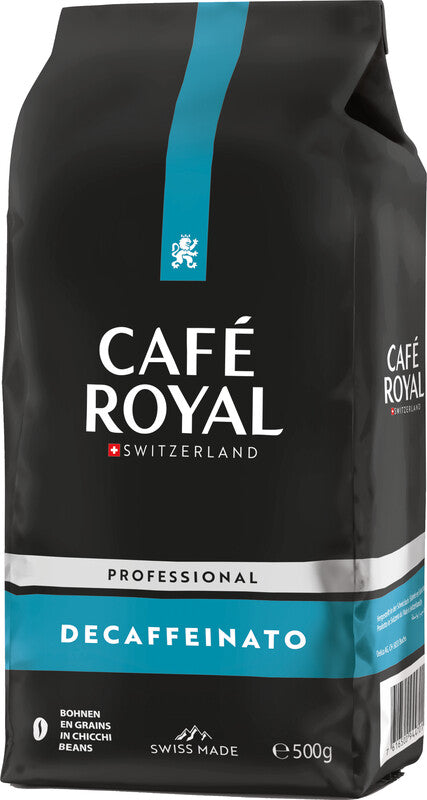 Café Royal Decaffeinato Kaffeebohnen – 500 g – Arabica – Mittlere Röstung – Intensität 2/5
